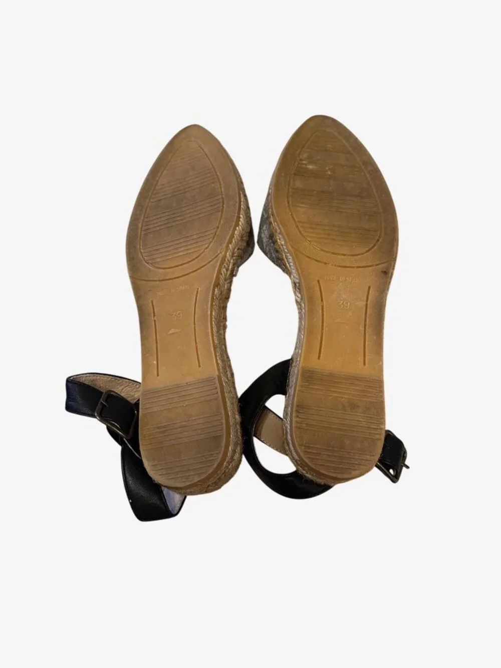 Gaimo Espadrille Sandals Python Print Handmade in Spain Leather Sandals Size 39